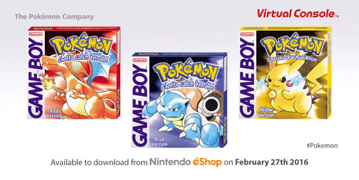  | Alkuperäiset Pokémon-pelit julkaistaan Nintendo 3DS:lle